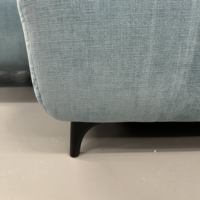 Fama Fama Axel recliner sofa with chaise right - covered in club 43