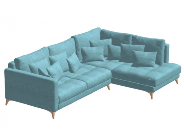 Fama Opera 2 seater Divan right