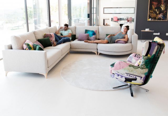 Fama Opera large corner sofa