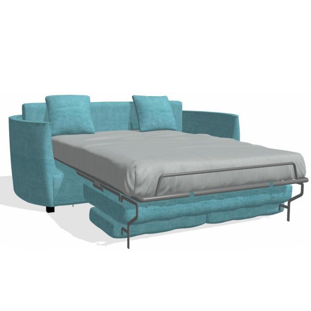 Fama Fama Bolero 3 Seater Sofa bed curved arm