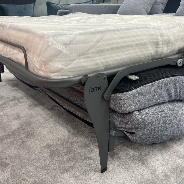 Fama Fama Ravel 3 seater sofabed (double 18cm mattress) - covered in salvia 45