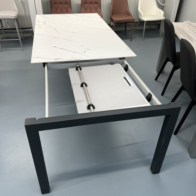 Dekton @ Julia Jones Sonali extending dekton dining table 180-250cm - liquid embers 3