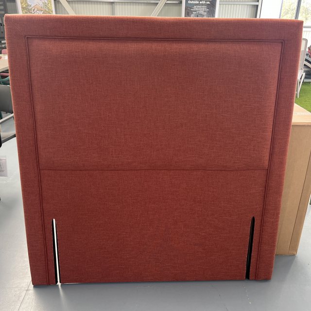 Double upholstered headboard