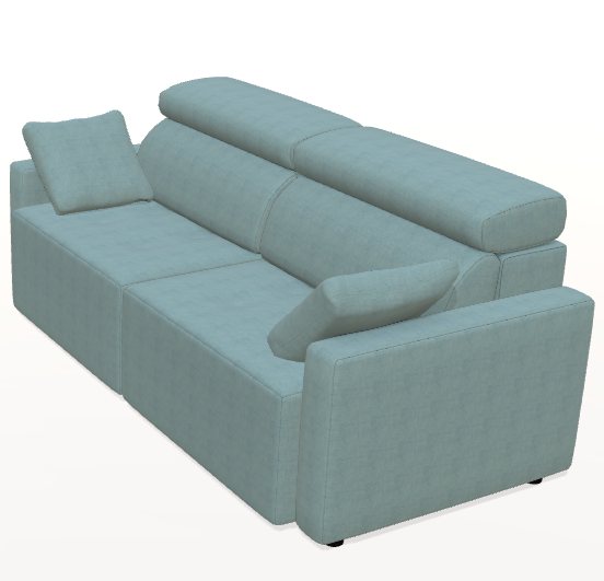 Fama Paradis 2 seater sofa 2A2L