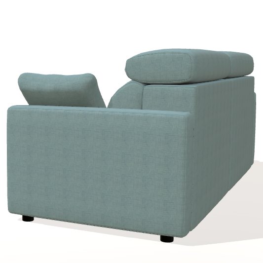 Fama Paradis 2 seater sofa 2A2L - back