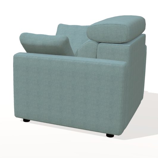 Fama Paradis armchair B L1L2 - back