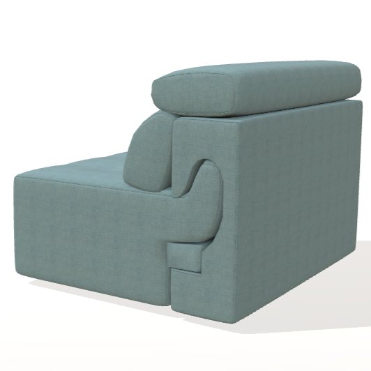 Fama Paradis AX seat module - back