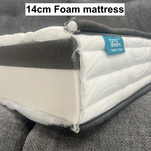 Fama 14cm foam mattress