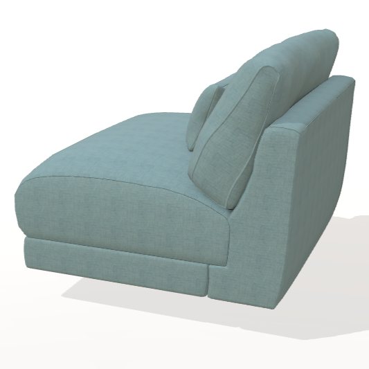 Fama Scala L seat module - back view