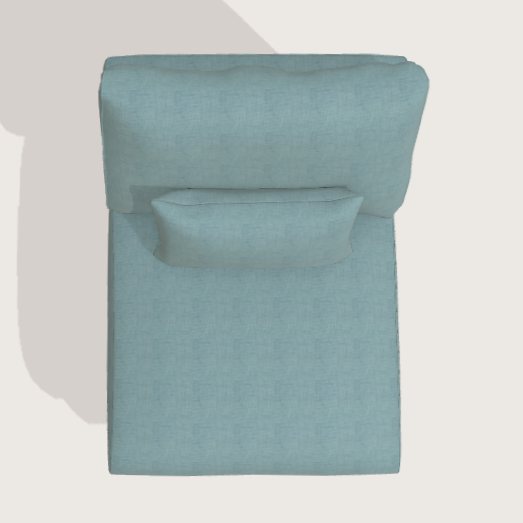 Fama Scala N seat module - aerial view