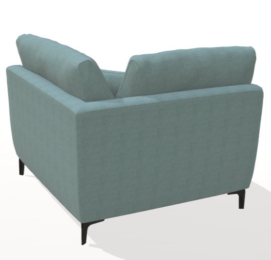 Fama Scala RN corner module - back view