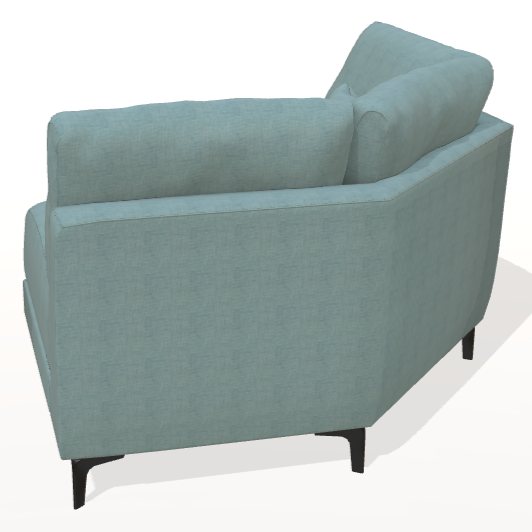 Fama Scala Z corner module - back view