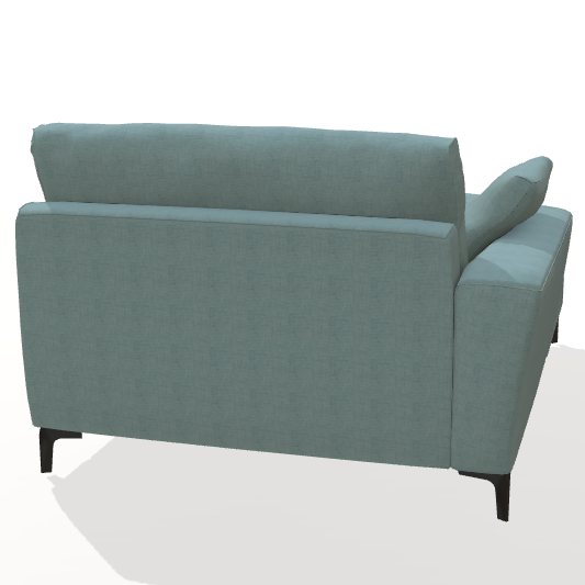 Fama Scala G1 chaise module - back view