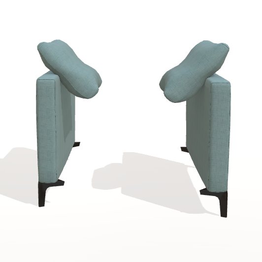 Fama Scala L1-L2 arms - front view