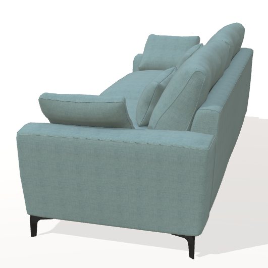 Fama Scala 2v-mm-m sofa - back view