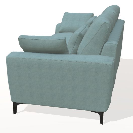 Fama Scala 2v-nn-m sofa - back view
