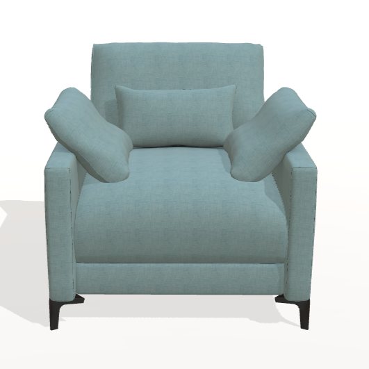 Fama Scala N armchair with L arms