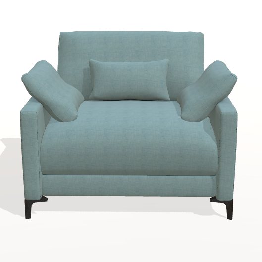 Fama Scala N armchair with L arms