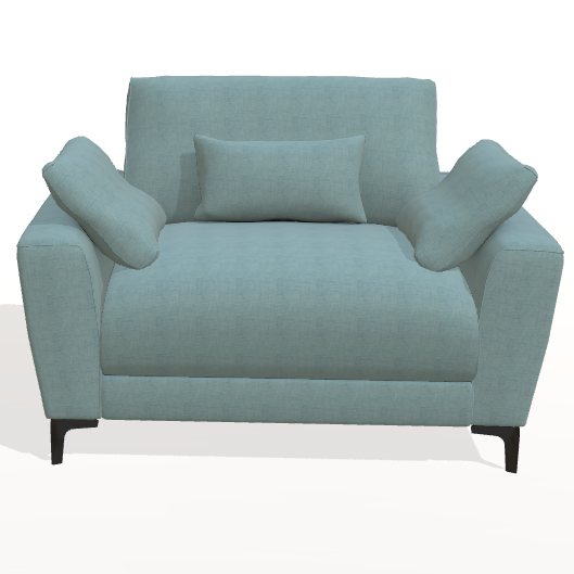 Fama Scala M armchair with V arms