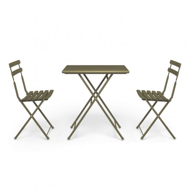 Emu Arc en Ciel dining set - (1 x 314 table & 2 x 314 chairs)