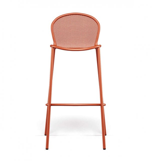 Commercial metal barstool