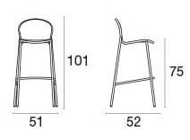 Emu Ronda X 459 barstool data sheet