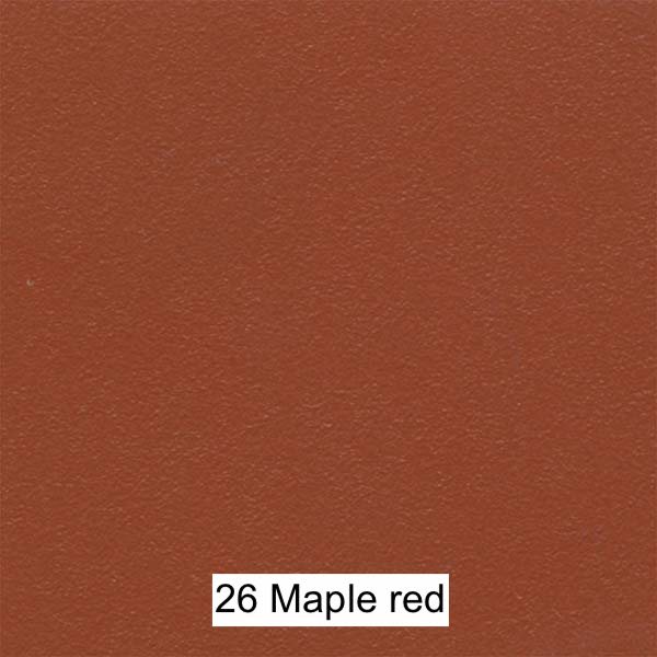 Emu 26 maple red metal colour