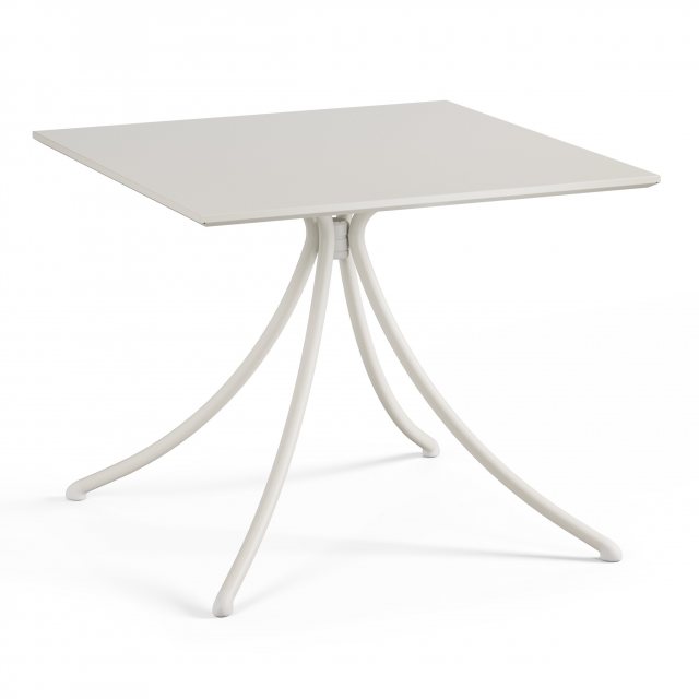 Emu Combo square table - solid top - 23 Off White