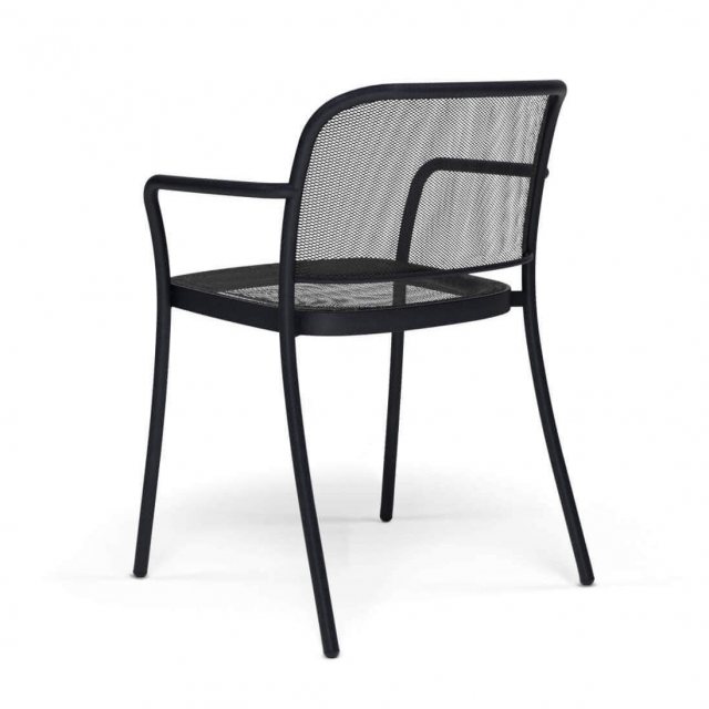 Emu metal dining armchair