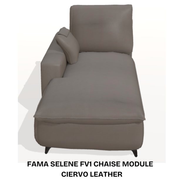 Fama Selene FV1 chaise module - ciervo leather