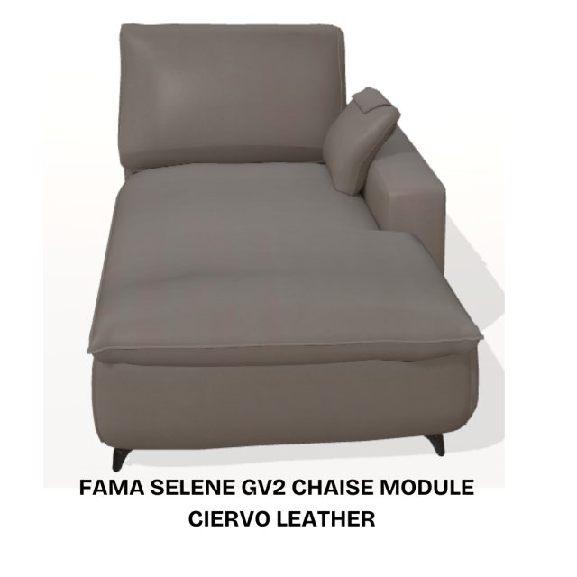 Fama Selene GV2 chaise module - ciervo leather
