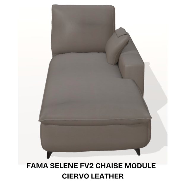 Fama Selene FV2 chaise module - ciervo leather
