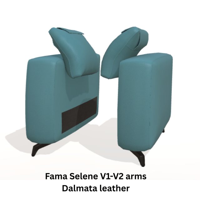 Fama Selene V1-V2 arms - dalmata leather
