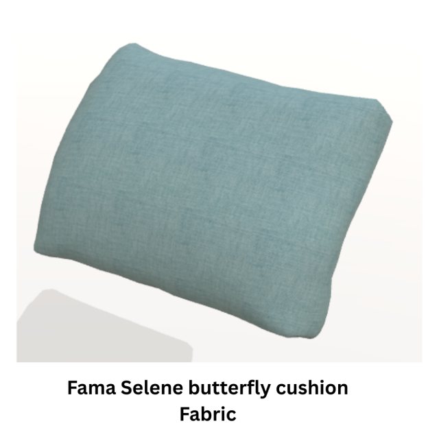 Fama Selene Butterfly cushion - fabric