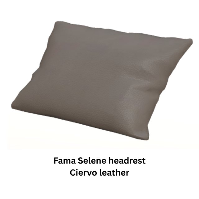 Fama Selene lumbar cushion - ciervo leather
