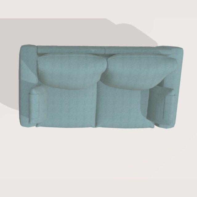 Fama Fama Selene 2 seater sofa - V arms