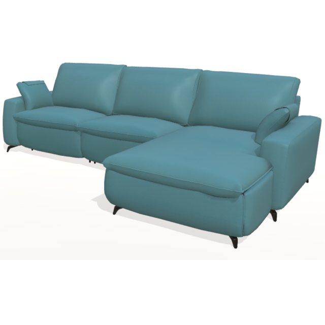 Fama Selene V-2M-GV2 sofa - dalmata leather