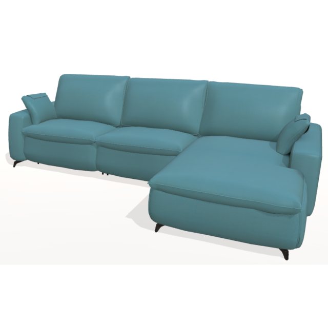 Fama Selene V-2MR-GV2 sofa - dalmata leather