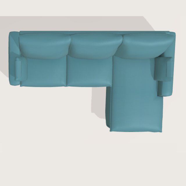 Fama Fama Selene 2 seater with chaise - 314cm