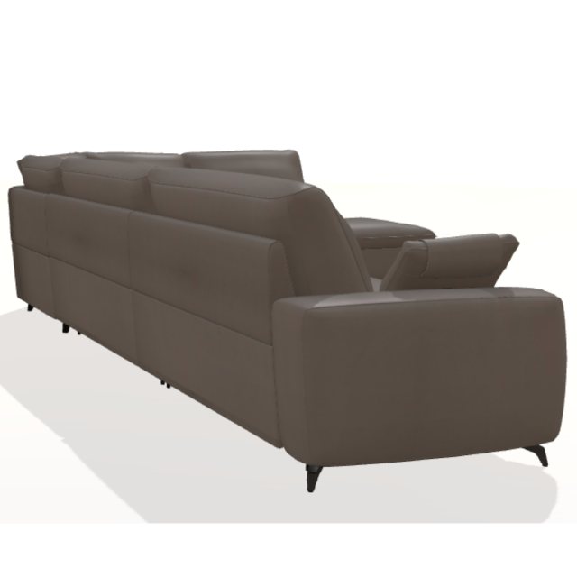 Fama Fama Selene 2 seater corner sofa with divan end - 404 x 280cm