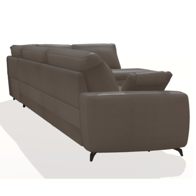 Fama Fama Selene 2 seater corner sofa with divan end - 404 x 280cm
