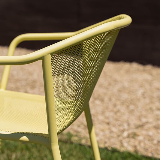Emu Darwin 522 outdoor metal pation dining armchairs