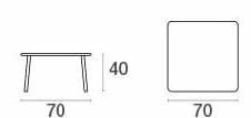 Emu Darwin 526 coffee table dimensions