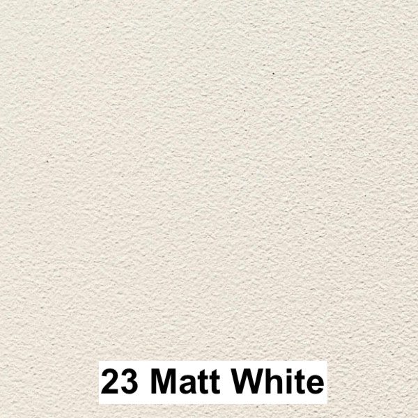 23 matt white Emu metal colour