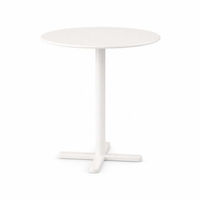 Strong outdoor metal bar table