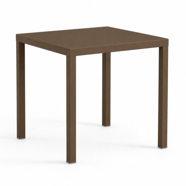 Emu Nova 857 stackable commercial square metal table 80 x 80cm