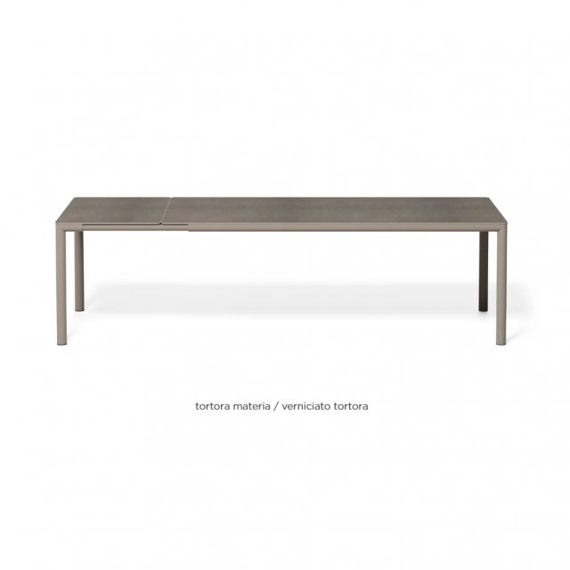 Nardi Tevere laminate 210 extending dining table - tortora