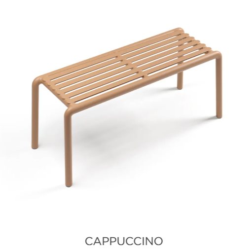 Nardi Doga bench - cappuccino