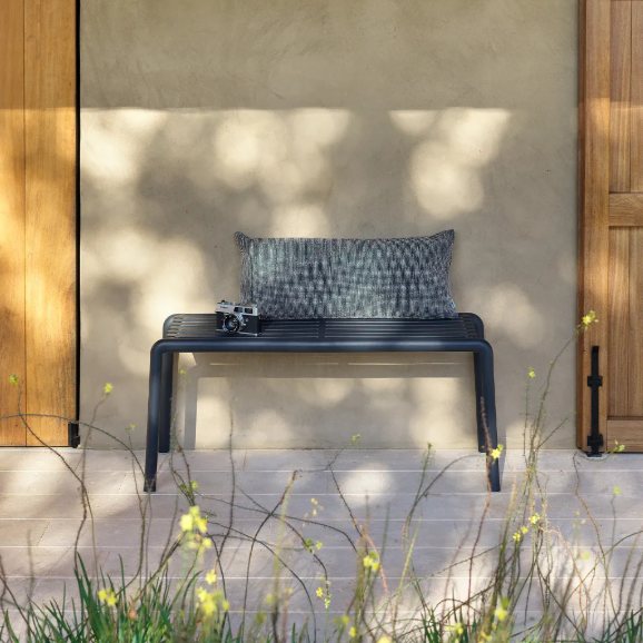 Nardi Doga bench outdoor setting