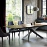 BonTempi Artistico extending dining table in wood